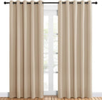 NICETOWN Room Darkening Draperies Window Curtain Panels, Thermal Insulated - Image 2