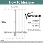 Yakamok 63 Inch Length Blackout Curtains - Image 7