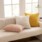 MIULEE Mustard Yellow Decorative Throw Pillow Covers 18x18 Inch - Image 5