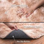 Pionblank 8x10 Rug for Living Room, Fuzzy Plush Large Area Rug, Fluffy Modern - Image 8