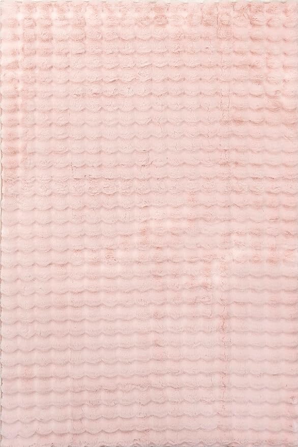 nuLOOM 5' x 8' Cozy Plush Area Rug, Machine Washable, Soft Fluffy Shag Carpet - Image 3