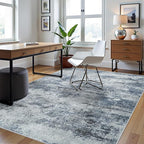 5x7 Area Rugs for Living Room Rug Washable: Abstract Tumble Large Rug for - Image 3