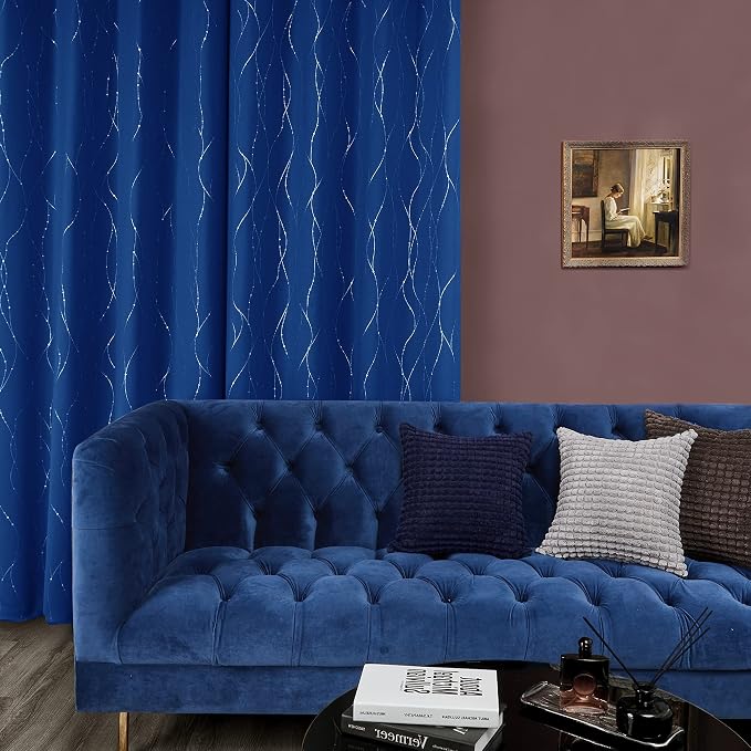 Deconovo Blackout Curtains, 42 x 63 Inch Drapes - Image 3