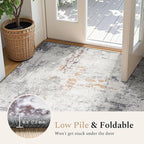 Rugflix 9x12 Area Rugs for Living Room, Washable Large Rug Stain-Resistant Low - Image 5