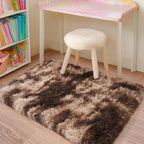 Small Rugs for Bedroom, Fluffy 2x3 Rug Throw Non Slip for Bedside Dorm Kids Room - Image 4