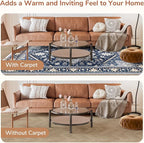 OPPODREAM Soft Round Rug 5ft, Washable Circle Rug 5ft - Image 8