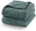 Exclusivo Mezcla Plush Fuzzy Fleece Bed Blanket Twin Size, Super Soft, Fluffy - Image 7
