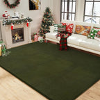 Amearea Large Modern Area Rugs for Bedroom Living Room, 6x9 Feet Olive Green - Image 5