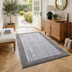 48x32 Large Bathroom Rugs Washable Non Slip, Light Grey Bath Mat - Image 4