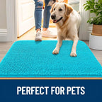 OLANLY Dog Door Mat for Muddy Paws 59x24, Absorbs Moisture and Dirt, Absorbent - Image 6