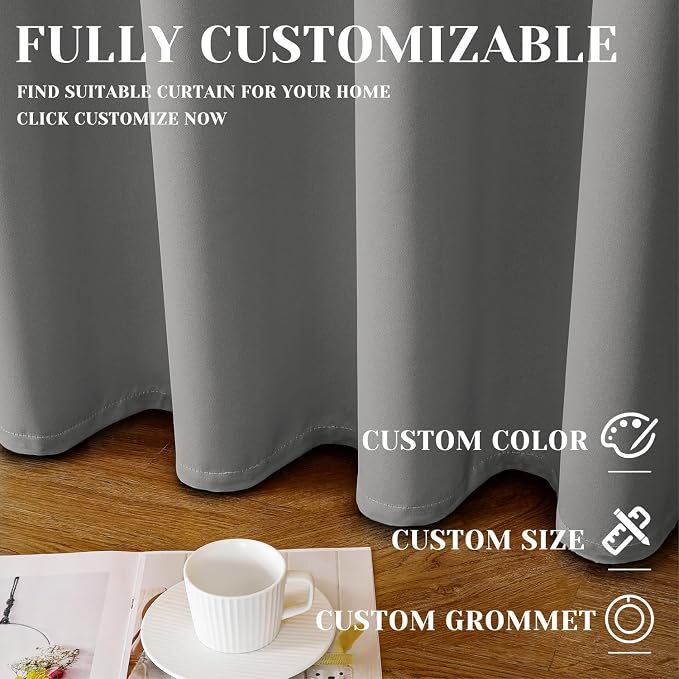 ChrisDowa Custom 100% Blackout Curtains - Image 2