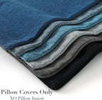HPUK Linen Throw Pillow Covers Pack of 2, 18x18 Inch Accent Cushion Covers - Image 6