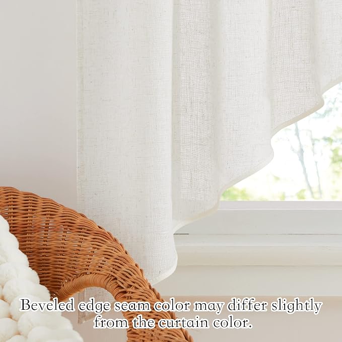 RYB HOME Window Topper Curtains - Image 5