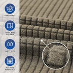 KEKUOU Stretch Single Sofa Slipcover 1 Piece Couch Sofa Cover Furniture - Image 3