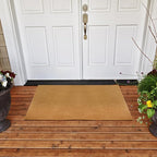4 Pack Blank Door Mats, 30x17 Inch Artificial Coir Door Mats Outdoor - Image 2