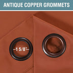 H.VERSAILTEX Blackout Curtain for Living Room Small Window Kitchen Blackout - Image 7