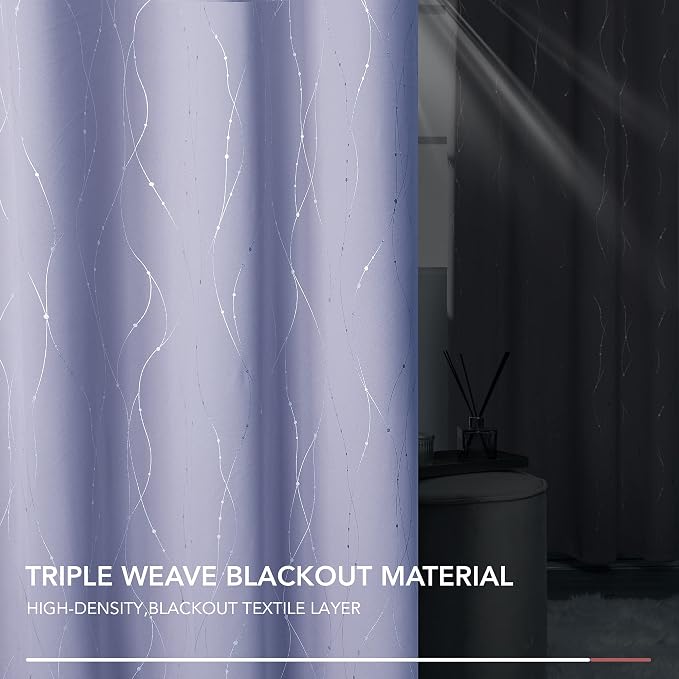 Deconovo Blackout Curtains, Thermal Insulated Soundproof Drapes - Image 8