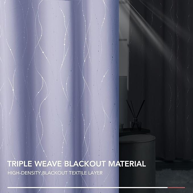 Deconovo Blackout Curtains, Thermal Insulated Soundproof Drapes - Image 5