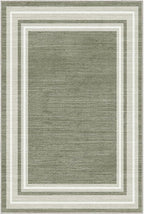 OPPODREAM Border Soft Area Rugs 6x9, Washable Brown Rug - Image 9