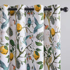 Topfinel Floral Curtains & Drapes Coquette Winter Blackout Elegant Vintage by Topfinel