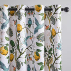 Topfinel White Pretty Pioneer Woman Blackout Curtains 63 Inches Length 2 Panels by Topfinel