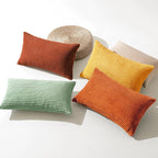 MIULEE Decorative Throw Pillow Covers 12x20 Inch Set of 4, Vibrant Cushion - Image 2