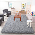 Chicrug Soft Area Rugs for Bedroom Living Room Plush Fluffy Rug 4x6 Feet - Image 6