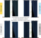 NICETOWN Total Shade Curtains and Draperies, Heavy-Duty Full Light Shading - Image 2