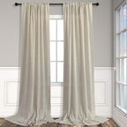 Flax Linen Curtains 108 Inches Long - Image 8