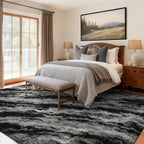 Area Rugs for Living Room, 6x9 Feet Soft Fluffy Shagg Plush Rug High Pile Large - Image 2