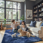 Rugs for Living Room 5x8, Alfombras para Salas Shag Large Plush Soft Area Rug - Image 3