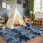 Pionblank 8x10 Rug for Living Room, Fuzzy Plush Large Area Rug, Fluffy Modern - Image 5