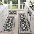 HEBE Boho Kitchen Rug Sets 3 Piece - Image 6