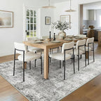 Washable Area Rugs 5'x8' Non-Slip Modern Abstract Soft - Image 3