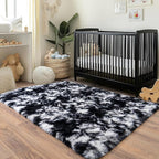 Pionblank Fluffy Area Rug for Bedroom 4x6 Feet, Indoor Plush Carpet, Shag Soft - Image 2