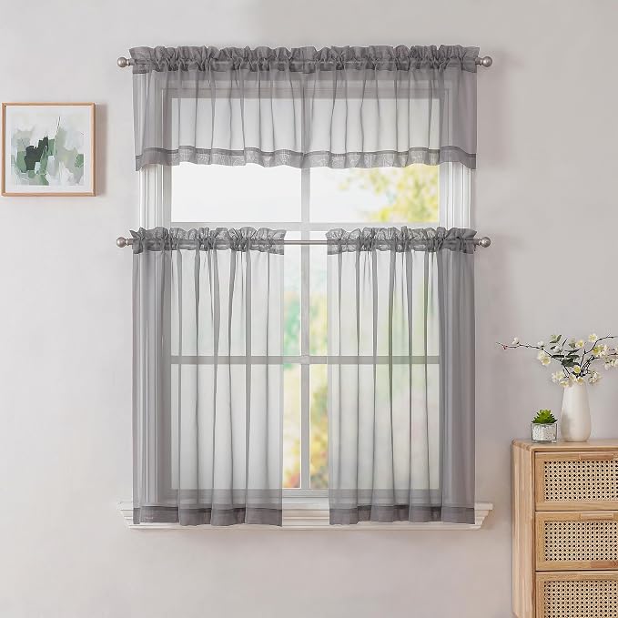 Simplebrand Grey Valances 14 Inches Long - Image 7