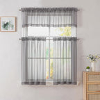 Simplebrand Grey Valances 14 Inches Long - Image 7