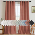 H.VERSAILTEX Living Room Linen Curtains by HVERSAILTEX