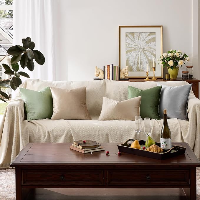 GIGIZAZA Decorative Couch Throw Pillow Covers - Image 5