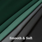 Yakamok Blackout Ombre Dark Green and Black Curtains-Gradient Room Darkening - Image 6
