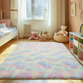 Shag Area Rug for Bedroom 5x8, Fluffy Area Rugs for Living Room, Soft Fuzzy Rug by yulidayang