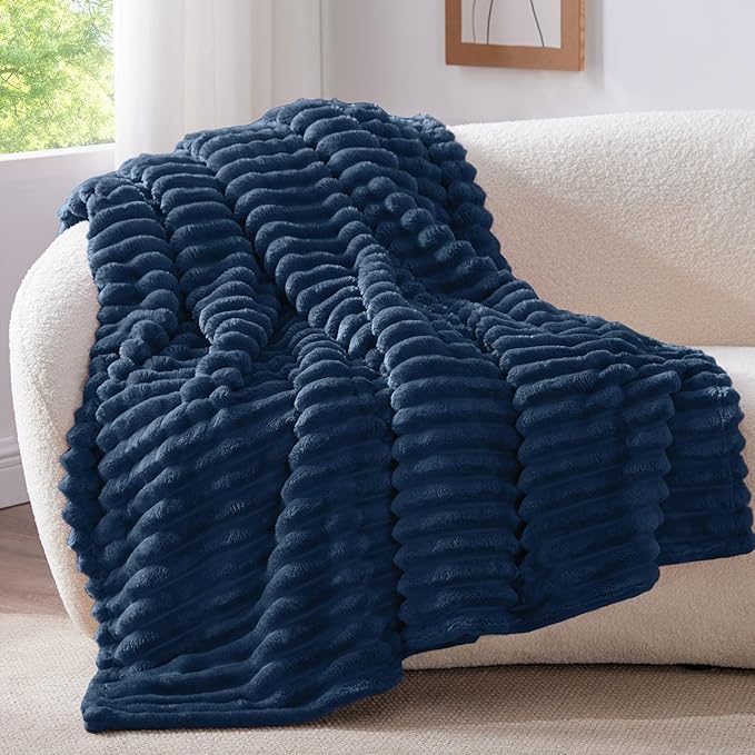 BEDELITE Twin Blanket for Couch & Bed, 300GSM Soft & Warm Fleece Blanket by BEDELITE