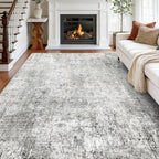 Washable Area Rugs 6'x8' Non-Slip Modern Abstract Soft - Image 4