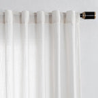MYSKY HOME 90 Inch Natural Curtains - Image 7