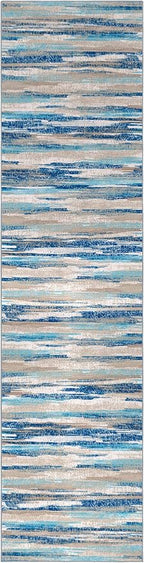 Lansny Modern Abstract Runner Rug 3x10 - Image 9