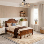 MYSKY HOME Linen Curtains for Living Room 96 Inches Long, Semi Sheer Curtains & - Image 8