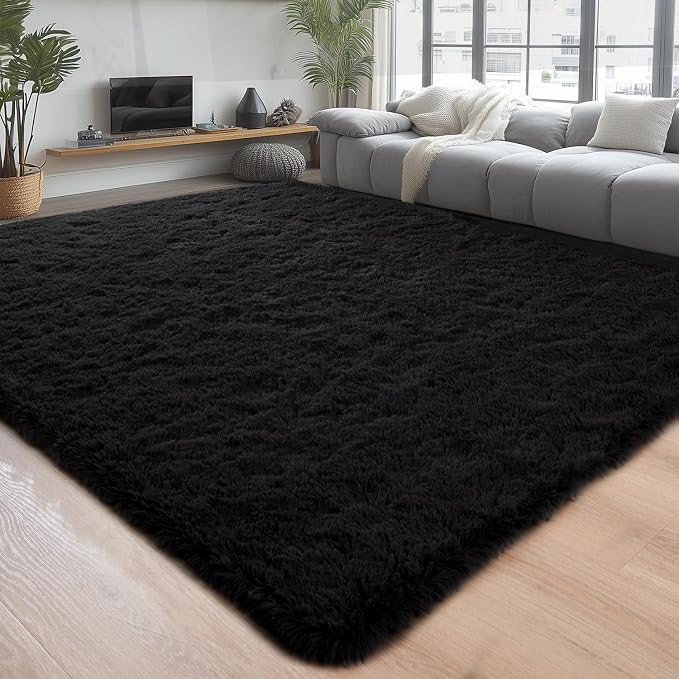 Chicrug Soft Area Rugs for Bedroom Living Room Plush Fluffy Rug 3x5 Feet by ChicrugHomeDecor