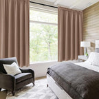DWCN Blackout Curtains for Bedroom – Rod Pocket Thermal Insulated Noise - Image 2