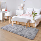 Chicrug Cute Fluffy Area Rug for Girls Bedroom, 2x6 Feet Fluffy Kids Rug for - Image 5