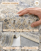 2x5 Rug Runner Washable for Entryway, Soft Bathroom Rugs - Image 7